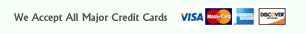 All Major Credit Cards Accepted